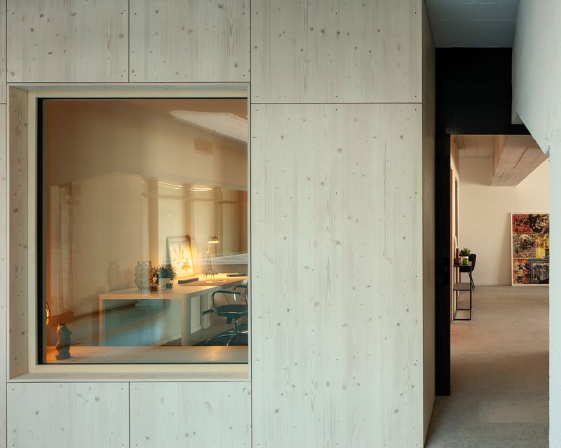 Creative Factory Renens – Vue dans un appartement – Bauart / Yves André